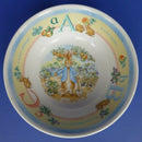 Wedgwood Beatrix Potter Cereal Bowl Aphabet ABC 2
