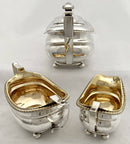 Georgian, George III, Silver Tea Set. London 1816 Rebecca Emes & Edward Barnard I. 37 troy ounces.