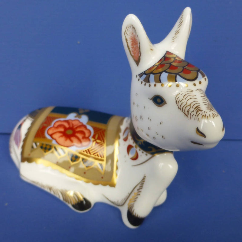 Royal Crown Derby Paperweight - Donkey Foal (Boxed)