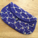 1930's purple beaded evening bag