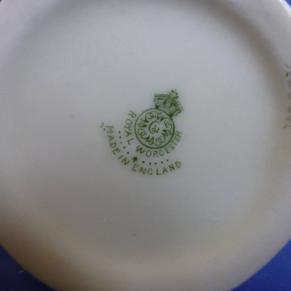 Royal Worcester Barrel Jug Robin Signed By William Powell C1926