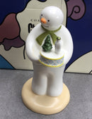 Coalport Snowman Figure Coalport Snowman’s Surprise figurine