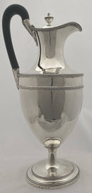 Georgian, George III, Silver Wine Ewer. London 1787 John Scofield. 25 troy ounces.