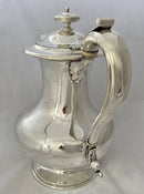 William IV Silver Jug. London 1835 Joseph Angell I & John Angell I. 25 troy ounces.