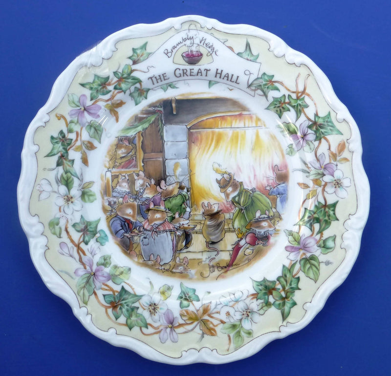 Royal Doulton Brambly Hedge Plate The Great Hall