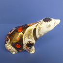 Royal Crown Derby Paperweight - Old Imari Polar Bear (Boxed)