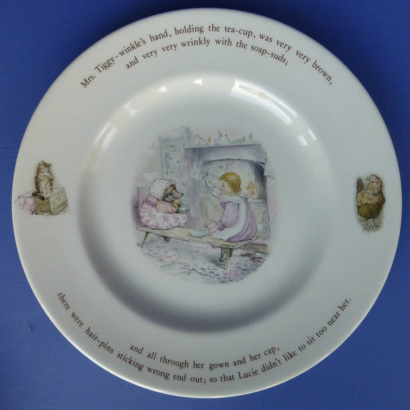 Wedgwood Beatrix Potter Large Plate - Mrs Tiggywinkle