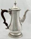 Georgian, George III, Silver Coffee Pot. London 1761 William Shaw II. 26 troy ounces.