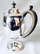 Georgian, George III, Old Sheffield Plate, pedestal water jug. Circa 1800 - 1810.