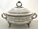 Georgian, George IV, Crested Old Sheffield Plate Soup Tureen. T & J Creswick, Sheffield, circa 1820.