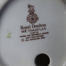 Royal Doulton Brambly Hedge Rude Mr Toadflax DBH10A (Tail at front, with cushion)