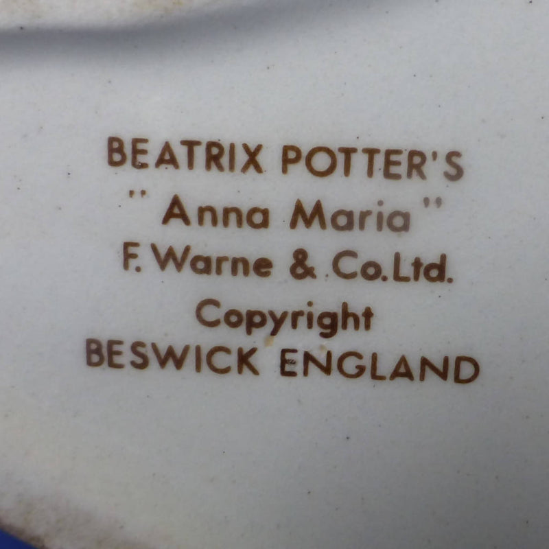 Beswick Beatrix Potter Figurine Anna Maria BP3A