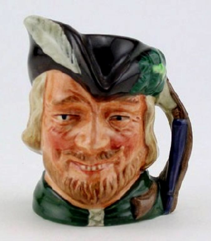 Royal Doulton Small Character Jug - Robin Hood (2nd Version)