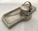 German Jugendstil Pewter Inkstand, circa 1890 - 1900.