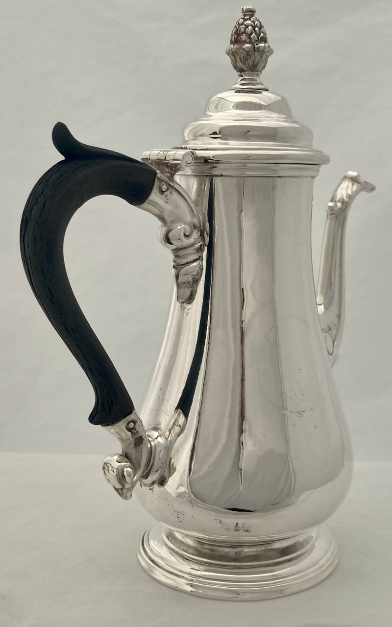 Georgian, George III, Old Sheffield Plate, Coffee Pot, circa 1760 - 1780.