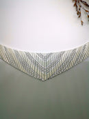 New Sterling Silver Cleopatra Necklace (Size 17.5)