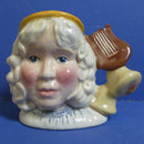 Royal Doulton Miniature Character Jug The Angel D7051