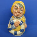 Royal Doulton Doultonville Toby Jug - Len Lifebelt The Lifeboatman D6811 (Boxed)