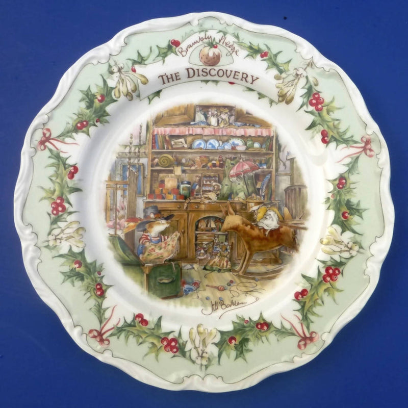 Royal Doulton Brambly Hedge Plate The Discovery