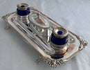 Georgian, George III, Old Sheffield Plate Inkstand, circa 1800 - 1810.