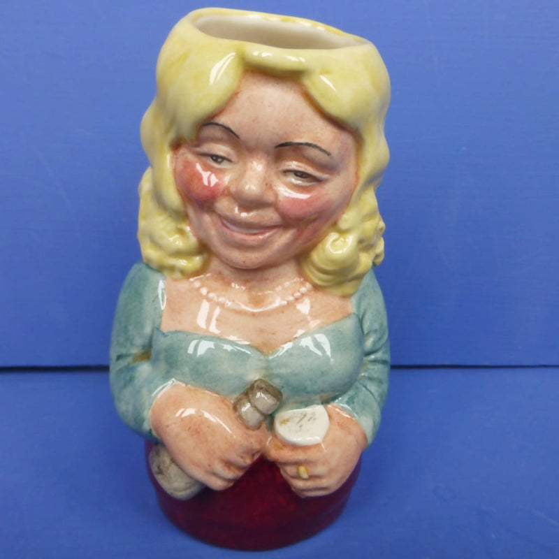 Royal Doulton Doultonville Toby Jug - Betty Bitters The Barmaid D6716