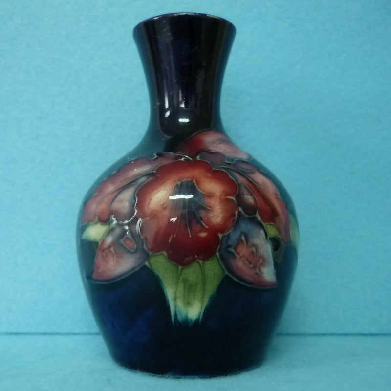 A Small Moorcroft Vase in the Orchid Pattern by Walter Moorcroft