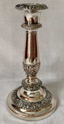 William IV Period Set of Four Old Sheffield Plate Candlesticks, circa 1830.