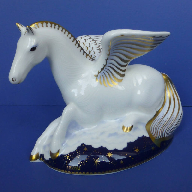 Royal Crown Derby Limited Edition Paperweight - Pegasus (Boxed)