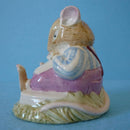 Royal Doulton Brambly Hedge Figurine Mr Toadflax DBH 10 Without Cushion