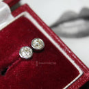 18ct White Gold Diamond Earrings 0.95ct
