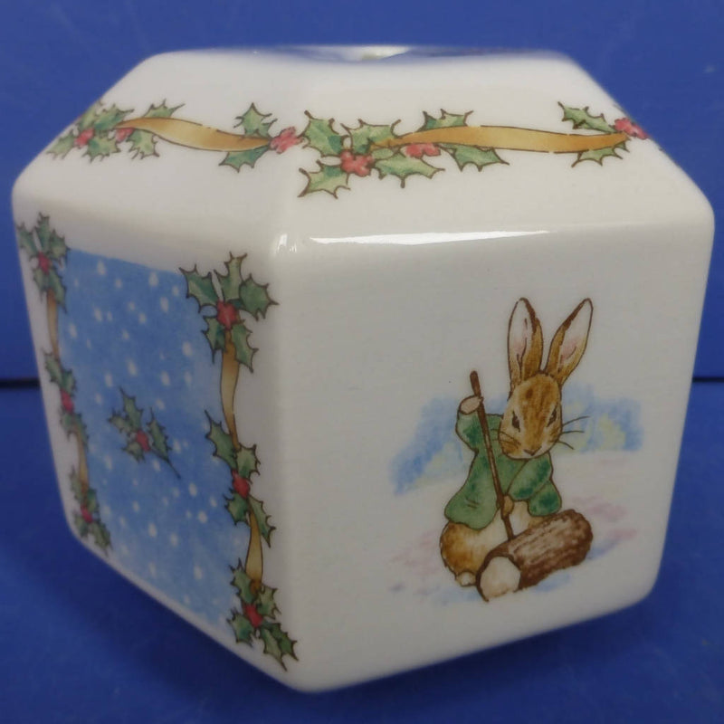 Wedgwood Beatrix Potter Peter Rabbit Merry Christmas Money Box