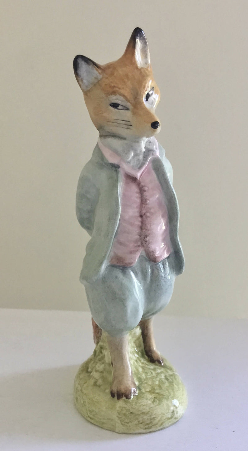 Beswick Foxy Whiskered Gentleman Beatrix Potter figurine.