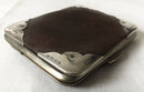 Victorian silver mounted ladies leather purse. Birmingham 1899 Steinhart & Co.