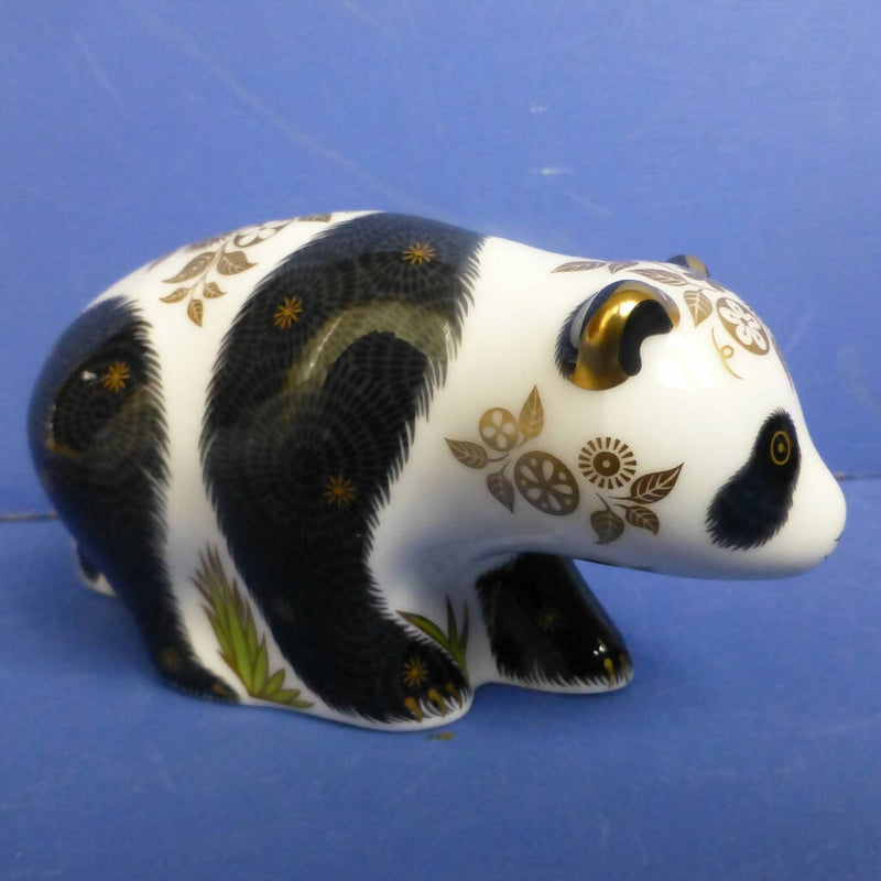 Royal Crown Derby Paperweight - Panda Cub Walking