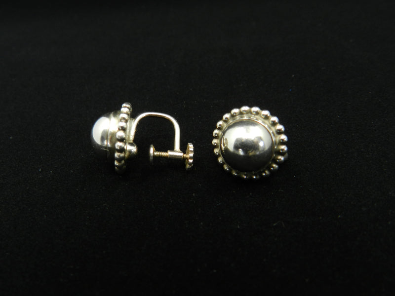 Georg Jensen Silver Earrings No 79