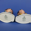 Royal Doulton Medium Character Jugs - Paul McCartney D6724, John Lennon D6725, Ringo Starr D6726 & George Harrison D6727