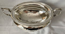 Victorian Silver Plated Soup Tureen for Lieut.- Col. Jonathan Forbes Leslie, of Rothienorman. Elkington, Mason & Co. Ltd 1856.