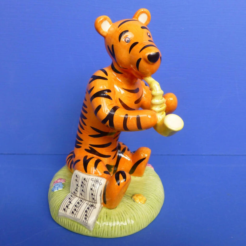 Royal Doulton Winnie The Pooh Figurine - Tigger's Bouncy Beat WP81 (Boxed)