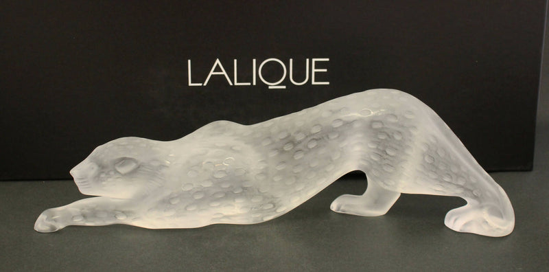 New Lalique: Large "Zeila Panther" sculpture