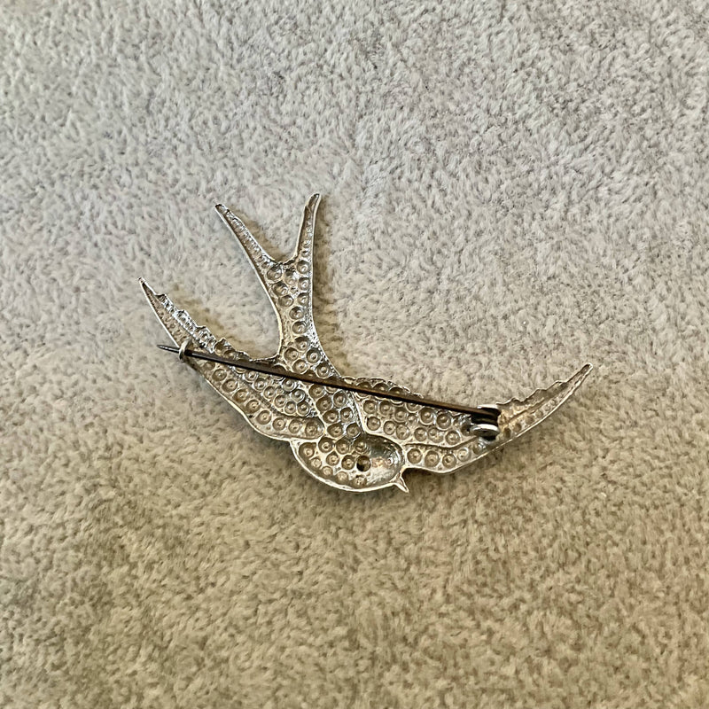 1950’s swallow brooch