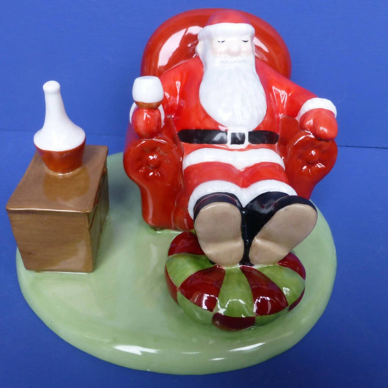 Coalport Limited Edition Father Christmas Figurine - Time For A Break (Boxed)