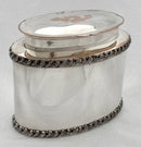 19th Century Sheffield Plated Tea Caddy.