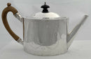 Georgian, George III, Silver Teapot. London 1789 George Burrows I. 12.2 troy ounces.