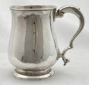 Georgian, George III, silver mug. London 1771 Thomas Wallis I. 6 troy ounces.