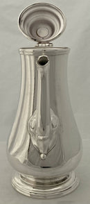 Georgian, George III, Old Sheffield Plate, Coffee Pot, circa 1760 - 1780.