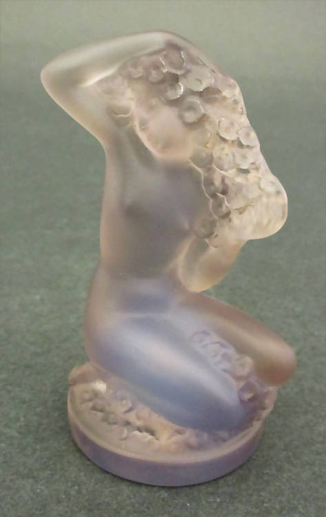 Lalique grey nude figurine "Floreal"