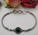 New gemstone Balinese Tulang Naga Bracelet - 8"