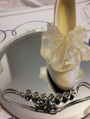 New Sterling Silver Swarovski Tanzanite Bracelet