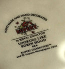 Royal Doulton Rupert The Bear figure Royal Doulton Algy Pug figure Doulton Looking like Robin Hood figure