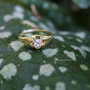 Art Nouveau 18ct Diamond 0.40ct Solitaire Ring
